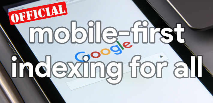 mobile-first indexing for all websites