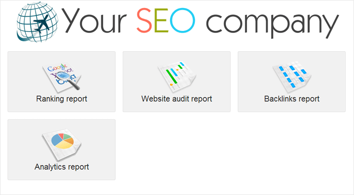Custom web-based SEO analytics reports