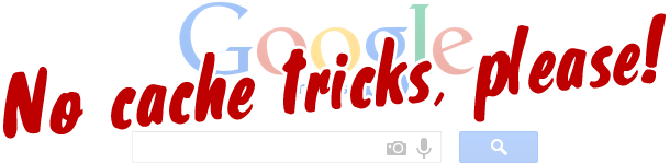 Google Images cache tricks
